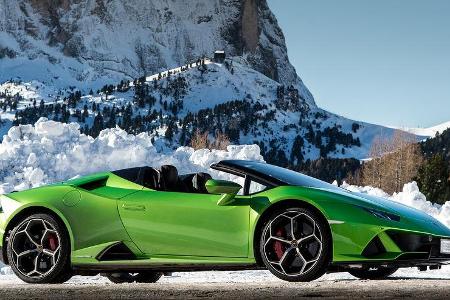 Lamborghini Huracán Evo Spyder, Exterieur