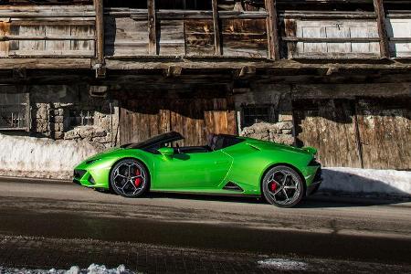 Lamborghini Huracán Evo Spyder, Exterieur