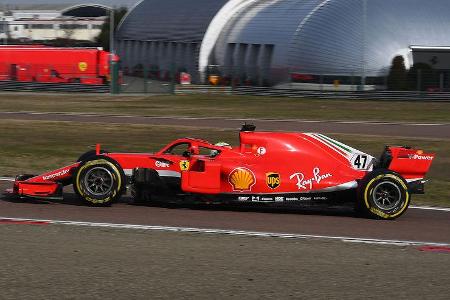 Mick Schumcher - Ferrari-Test - Fiorano - Test - 2021