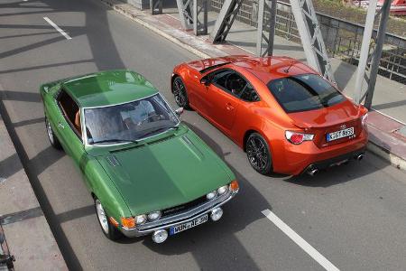 Toyota GT 86, Toyota Celica, Seitenansicht