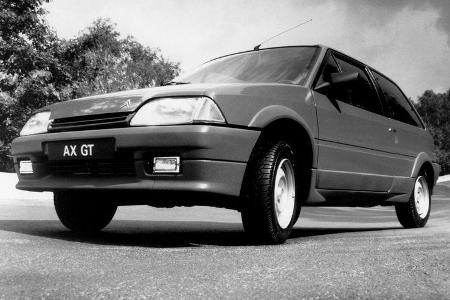 Citroën AX GTi, Heckansicht