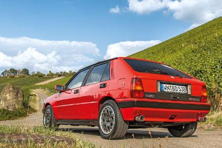 Lancia Delta HF Integrale, Heckansicht