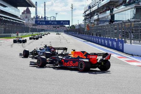 Max Verstappen - Red Bull - GP Russland 2019 - Sochi Autodrom - Rennen