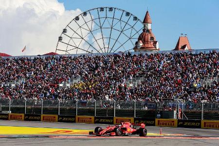 Sebastian Vettel - Ferrari - GP Russland 2019 - Sochi Autodrom - Rennen