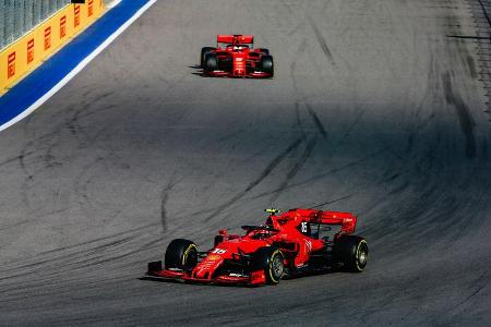 Charles Leclerc - Ferrari - GP Russland 2019 - Sochi Autodrom - Rennen