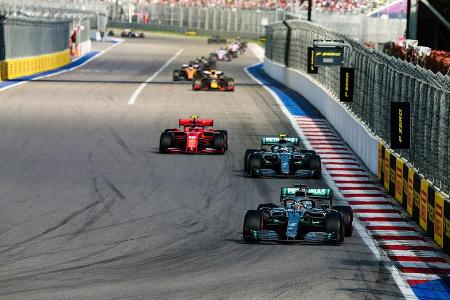 Lewis Hamilton - Mercedes - GP Russland 2019 - Sochi Autodrom - Rennen