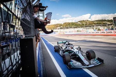 Lewis Hamilton - Mercedes - GP Russland 2019 - Sochi Autodrom - Rennen