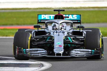 Lewis Hamilton - Mercedes W11 - Shakedown Silverstone - F1-Auto 2020