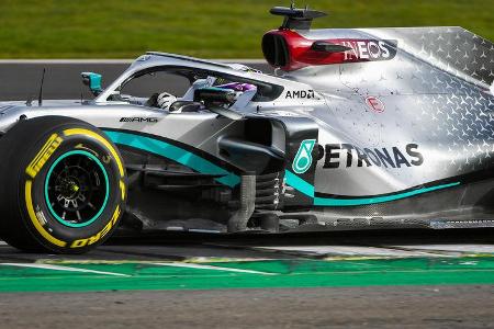 Lewis Hamilton - Mercedes W11 - Shakedown Silverstone - F1-Auto 2020