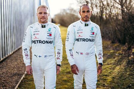 Valtteri Bottas & Lewis Hamilton - Mercedes - 2020