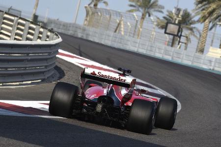 Kimi Räikkönen - Ferrari - Pirelli-Test - Abu Dhabi