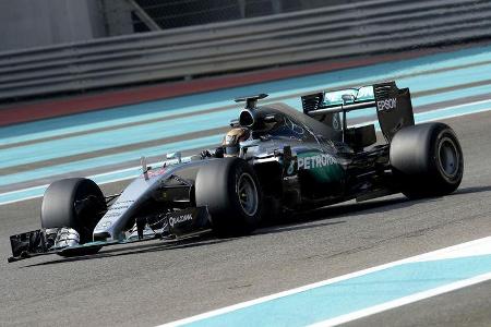 Pascal Wehrlein - Mercdes - Pirelli-Test - Abu Dhabi