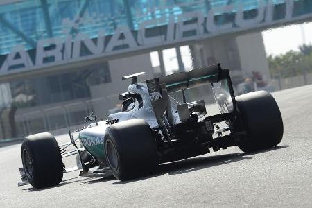 Pascal Wehrlein - Mercdes - Pirelli-Test - Abu Dhabi