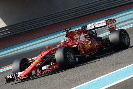 Kimi Räikkönen - Ferrari - Pirelli-Test - Abu Dhabi