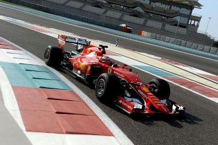 Kimi Räikkönen - Ferrari - Pirelli-Test - Abu Dhabi