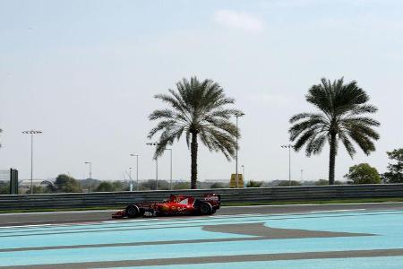 Kimi Räikkönen - Ferrari - Pirelli-Test - Abu Dhabi