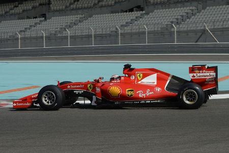 Kimi Räikkönen - Ferrari - Pirelli-Test - Abu Dhabi