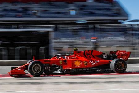 Charles Leclerc - Ferrari - Formel 1 - GP USA - Austin - 1. November 2019