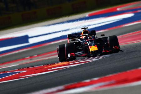 Max Verstappen - Red Bull - Formel 1 - GP USA - Austin - 1. November 2019