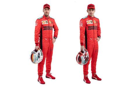 Sebastian Vettel & Charles Leclerc - Poträts 2020