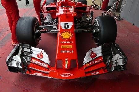 Ferrari - Startnummern - Formel 1 - GP Spanien - 11. Mai 2017