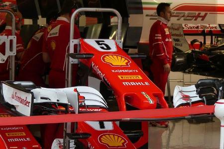 Ferrari - Startnummern - Formel 1 - GP Spanien - 11. Mai 2017