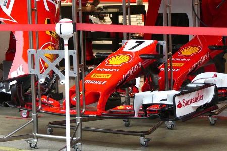 Ferrari - Startnummern - Formel 1 - GP Spanien - 11. Mai 2017