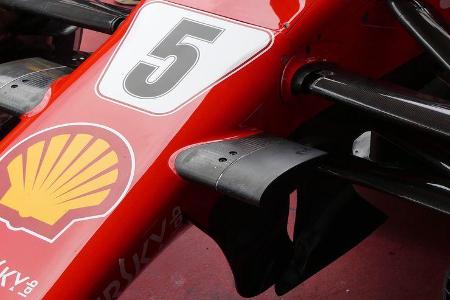 Ferrari - Startnummern - Formel 1 - GP Spanien - 11. Mai 2017