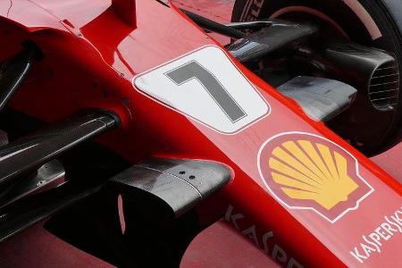 Ferrari - Startnummern - Formel 1 - GP Spanien - 11. Mai 2017