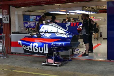 Toro Rosso - Startnummern - Formel 1 - GP Spanien - 11. Mai 2017