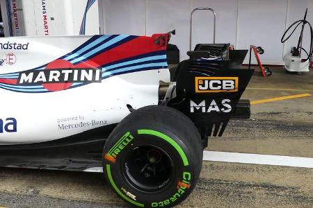 Williams - Startnummern - Formel 1 - GP Spanien - 11. Mai 2017