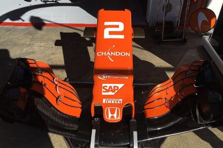 Startnummern - McLaren - GP Spanien 2017