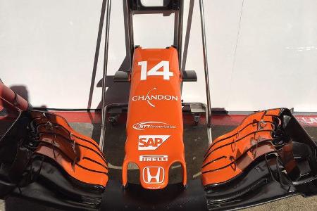 Startnummern - McLaren - GP Spanien 2017