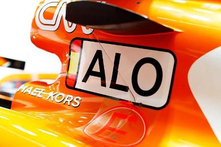 Startnummern - McLaren - GP Spanien 2017