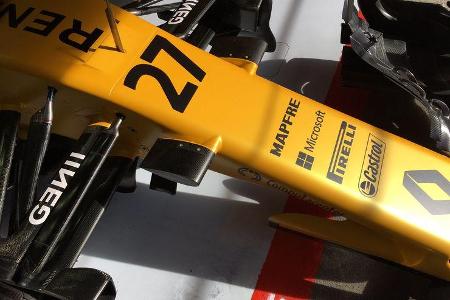 Startnummern - Renault - GP Spanien 2017