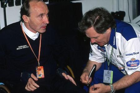 Frank Williams - Patrick Head - Williams - GP San Marino 1994 - Imola