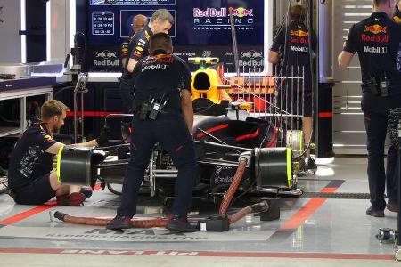 Red Bull - GP USA - Austin - Formel 1 - Freitag - 20.10.2017