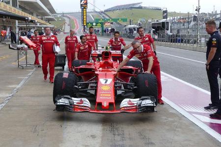 Ferrari - GP USA - Austin - Formel 1 - Freitag - 20.10.2017
