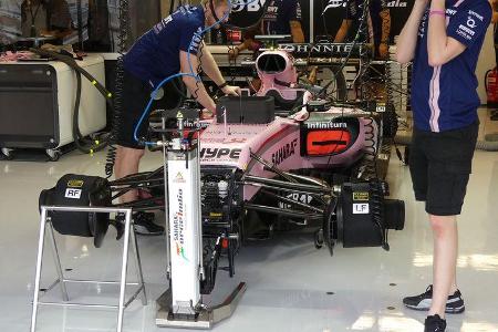 Force India - GP USA - Austin - Formel 1 - Freitag - 20.10.2017