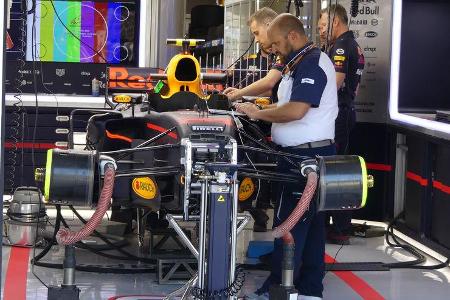 Red Bull - GP Ungarn - Budapest - Formel 1 - 28.7.2017