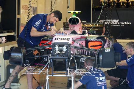Force India - GP Ungarn - Budapest - Formel 1 - 28.7.2017