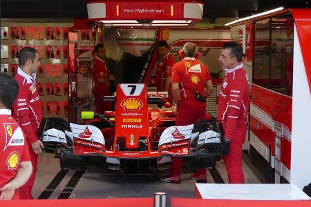 Ferrari - GP Ungarn - Budapest - Formel 1 - 28.7.2017
