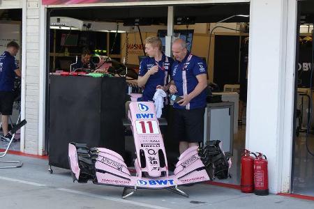 Force India - GP Ungarn - Budapest - Formel 1 - 28.7.2017