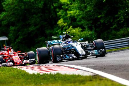 Valtteri Bottas - Mercedes - GP Ungarn - Budapest - Formel 1 - Freitag - 28.7.2017