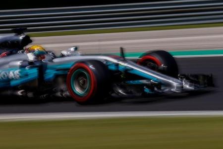 Lewis Hamilton - Mercedes - GP Ungarn - Budapest - Formel 1 - Freitag - 28.7.2017