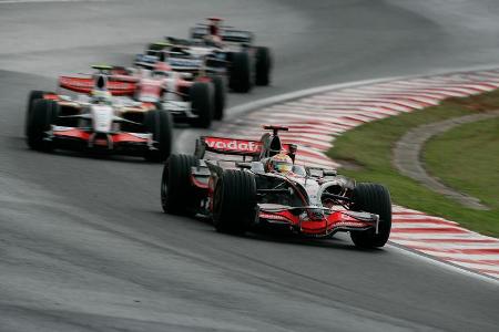 Lewis Hamilton - McLaren-Mercedes - GP Brasilien 2008