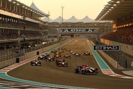 Sebastian Vettel - Red Bull - GP Abu Dhabi 2010