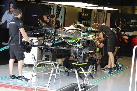 Mercedes - GP England - Silverstone - Donnerstag - 11.07.2019