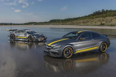 Mercedes C63 DTM Renncoupé & Mercedes C63 Coupé AMG Edition 1