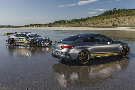 Mercedes C63 DTM Renncoupé & Mercedes C63 Coupé AMG Edition 1